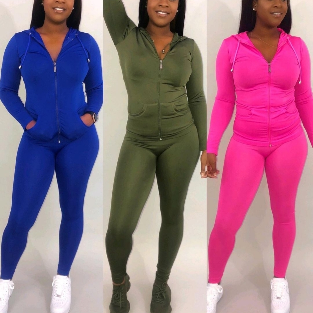 Stretchy tracksuits